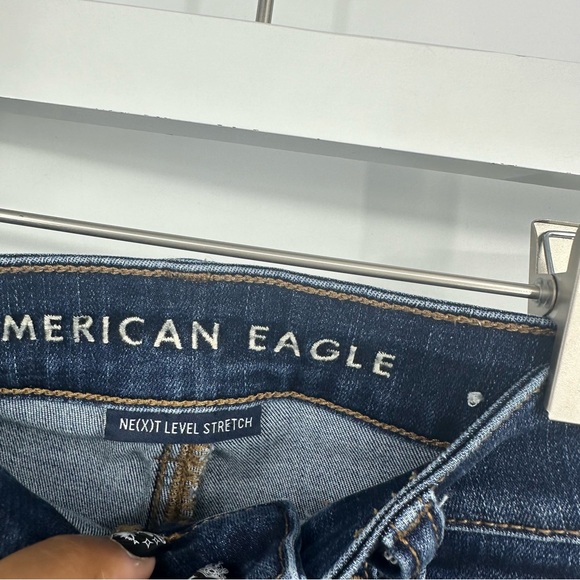 American Eagle Outfitters Hi Rise Shortie Shorts Size 4 Summer - Picture 4 of 7